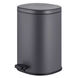 Відро для сміття з плавним закриттям овальне Mixxus Premium Olivary-TC0105 Graphite 5 л колір графіт (MI7063) MI7063 фото 1