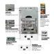Газовая колонка Mixxus GWH-0112 BASIC WHITE дымоходная 12 л/мин (WH0029) WH0029 фото 5