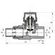 Кран термостатический прямой PPR 20x1/2 Koer K0151.PRO (KP0192) KP0192 фото 2