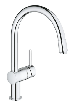 Смеситель для кухни с выдвижным изливом Grohe Minta (32918000) 32918000 фото
