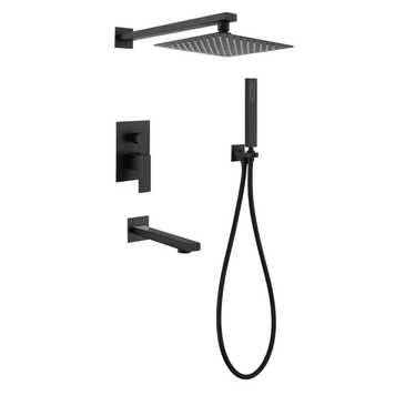 Встраиваемая душевая система Mixxus KUB-009 Inner Black (нерж. сталь) (MI5946) MI5946 фото