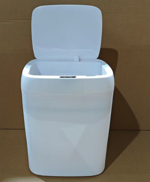 Мусорное ведро сенсорное прямоугольное Mixxus Wave-TC0212 White 12 л (цвет белый) (MI8403) MI8403 фото