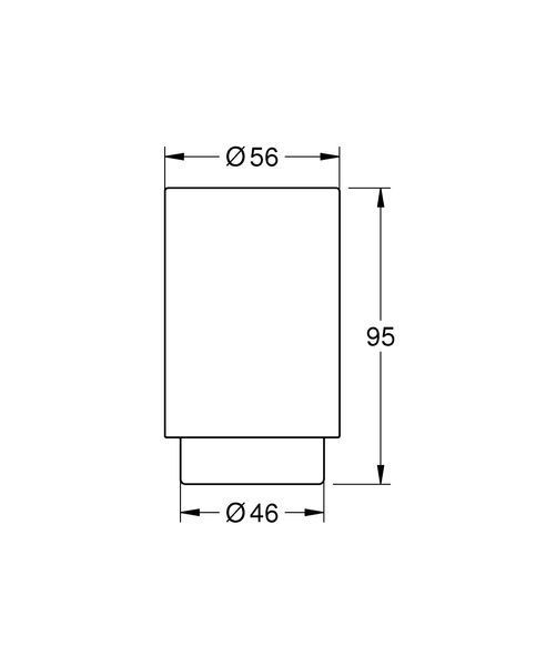 Стакан для зубних щіток Grohe Selection (41029000) 41029000 фото