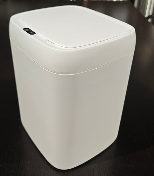 Мусорное ведро сенсорное прямоугольное Mixxus Wave-TC0212 White 12 л (цвет белый) (MI8403) MI8403 фото