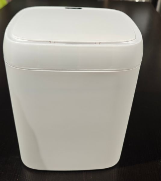 Мусорное ведро сенсорное прямоугольное Mixxus Wave-TC0212 White 12 л (цвет белый) (MI8403) MI8403 фото