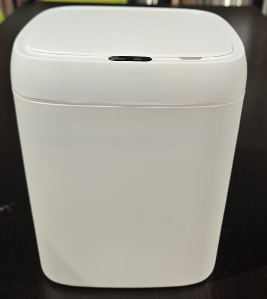 Мусорное ведро сенсорное прямоугольное Mixxus Wave-TC0212 White 12 л (цвет белый) (MI8403) MI8403 фото