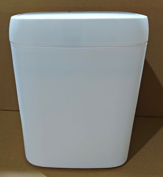 Мусорное ведро сенсорное прямоугольное Mixxus Wave-TC0212 White 12 л (цвет белый) (MI8403) MI8403 фото