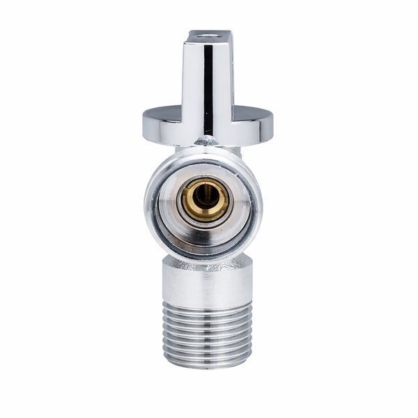 Кран кульовий для підключення сантехприладів Sanlux ST-80 - 1/2"x3/4" (SL2931) SL2931 фото