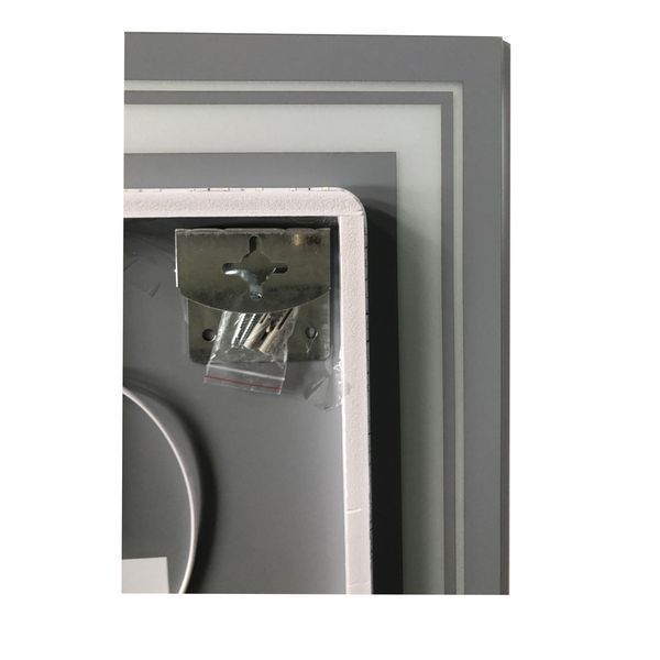 Дзеркало Zerix Alive MR06-80x60-REVERSE з LED Touch, Anti-fog, димером, регулятором яскравості (ZX6062) ZX6062 фото