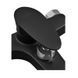 Змішувач для ванни Plamix CEZAR-009 EURO SET Matte black, зі шлангом, лійкою та кронштейном (PM0693) PM0693 фото 5