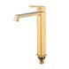 Смеситель для умывальника Haiba GAUDI 001 (HIGH) BRUSHED GOLD (HB9597) HB9597 фото 4