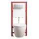 Комплект: Mixxus Premium Ellipse-SET-2102 (в 2 ящ) Унитаз система смыва Tornado 3.0+ Инсталляция Koer KT-0404 + панель KT-0604-01 Chrome (MP6690) MP6690 фото 19
