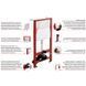 Комплект: Mixxus Premium Ellipse-SET-2102 (в 2 ящ) Унитаз система смыва Tornado 3.0+ Инсталляция Koer KT-0404 + панель KT-0604-01 Chrome (MP6690) MP6690 фото 26