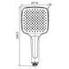 Лейка для душа Koer KP-0402-03 (3 функции) (KR4987) KR4987 фото 2