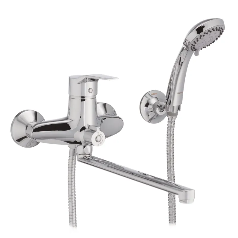 Змішувач для ванни HAIBA ZEON 006 EURO (Колір хром) (HB0410) HB0410 фото
