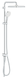 Душевая система Grohe Flex Tempesta System 250 Cube с переключателем настенного монтажа (26694001) 26694001 фото 1