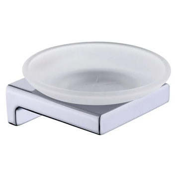 Мыльница настенная Koer AS-0102-01 (стекло) цвет хром глянец (KR6161) KR6161 фото