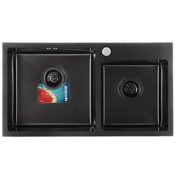 Мойка Mixxus MX7843-220x1.0-PVD-Black (MX0565) MX0565 фото