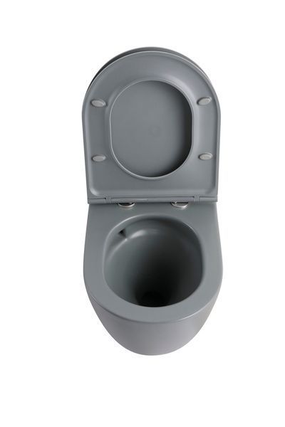 Унитаз подвесной Mixxus Premium ELLIPSE-0308-T3 GRAY 490x360x360mm система смыва TORNADO 3.0 (MP6654) MP6654 фото