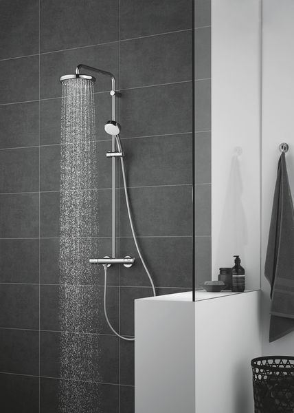 Душевая система с термостатом для душа Grohe New Tempesta Cosmop. System (27922001) 27922001 фото