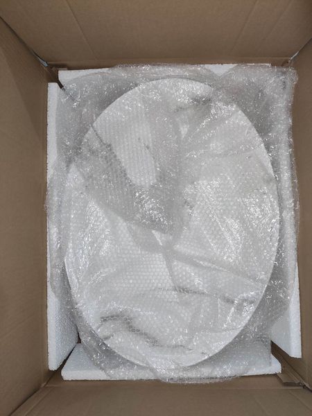 Раковина накладна MIXXUS PREMIUM ELLIPSE-0104 MARBLE 550х415х140mm (MP6554) MP6554 фото