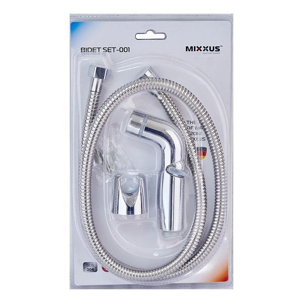 Набір для гігієнічного душу Mixxus Bidet SET-001 (шланг 1,2м) (LE2773) LE2773 фото