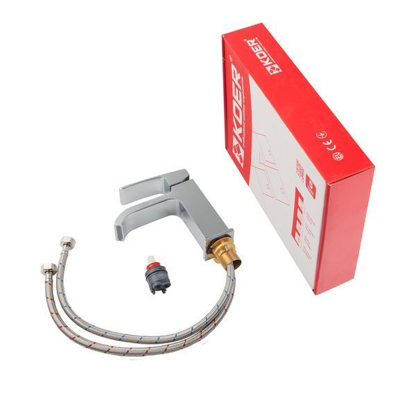 Змішувач для умивальника KOER KB-10037-01 (Колір хром) (KR5998) KR5998 фото