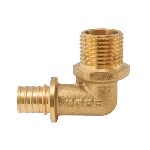 Кутник перехідний із ЗР Koer KA.L06M-16 - 16(2.2mm) x 1/2"M (KR4874) KR4874 фото