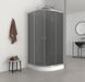Душевая кабина с низким поддоном Mixxus PLAIN SCT02-90x90x195-GR SATIN серое тонированное стекло 4мм (MI6898) MI6898 фото 7