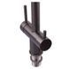 Смеситель для кухни с гибким изливом на две воды Zerix KIT-021 Graphite REFL.Black из нерж. стали (ZX5559) ZX5559 фото 3