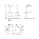 Бачок для унитаза-компакта Mixxus Premium Ellipse-0401-T1 Tank 630х390х840 со сливной арматурой (MI8317) MI8317 фото 3