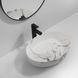 Раковина накладна MIXXUS PREMIUM ELLIPSE-0104 MARBLE 550х415х140mm (MP6554) MP6554 фото 4