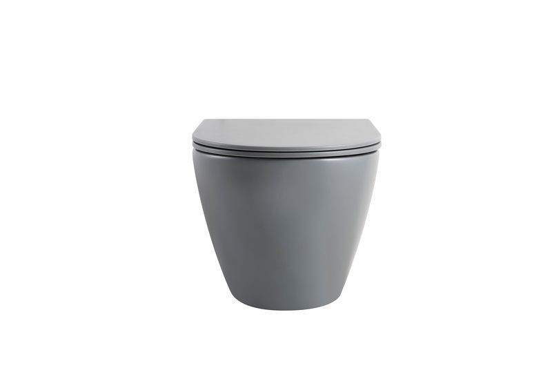 Унитаз подвесной Mixxus Premium ELLIPSE-0308-T3 GRAY 490x360x360mm система смыва TORNADO 3.0 (MP6654) MP6654 фото