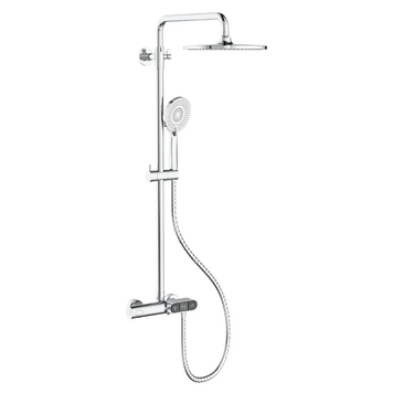 Душевая колонна с термостатическим смесителем Koer KB-55014-01 (Цвет хром) (KR4732) KR4732 фото