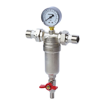 Фільтр самоочисний з манометром 1'' Koer KR.1250 (KR5781) KR5781 фото