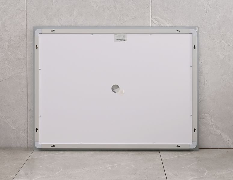 Зеркало Mixxus WARM MR02-90x70-CASE с Led Touch, Anti-fog, димером, регулятором яркости, часами (MI6674) MI6674 фото
