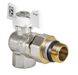 Кран с американкой 3/4" "антипротечка" (Koer KR.228.W-Gi) угловой белый (KR0193) KR0193 фото 1