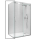 Бічна стінка до кабіни Koer SR SW01-90x200-TR-01 прозоре скло Easy Clean 8мм, хром (KR5381) KR5381 фото 1