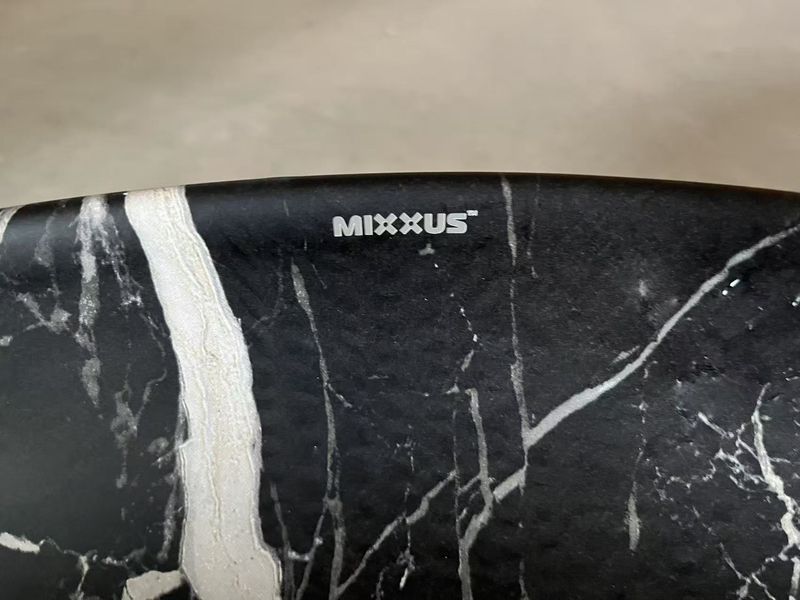 Раковина накладная Mixxus Premium ELLIPSE-0102 MARBLE 515х400х130mm (MP6552) MP6552 фото