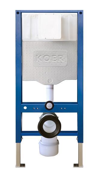 Инсталляция для подвесного унитаза Koer KT-0503-01 500x126x1150mm с панелью смыва KT-0606-01 Хром (KR5347) KR5347 фото