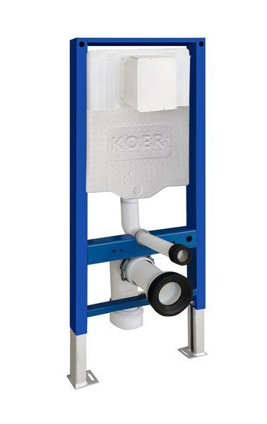 Инсталляция для подвесного унитаза Koer KT-0503-01 500x126x1150mm с панелью смыва KT-0606-01 Хром (KR5347) KR5347 фото