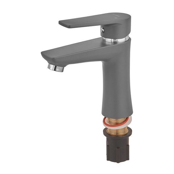 Смеситель для умывальника Plamix Oscar-001 Graphite (без подвода) (Цвет графит) (PM6097) PM6097 фото
