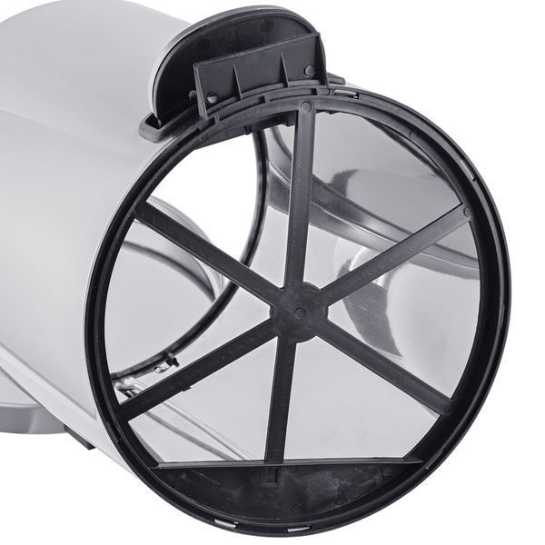 Відро для сміття з плавним закриттям кругле Mixxus Ellipse-TC0212 SS Color 12л (колір нержавійка) (MI8399) MI8399 фото