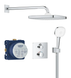 Душова система прихованого монтажу з термостатом Grohe Grohtherm (34871000) 34871000 фото 1