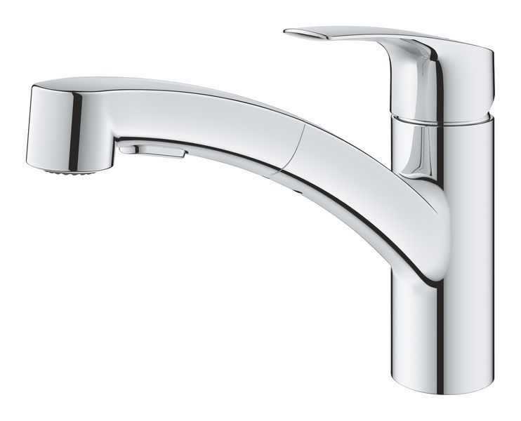 Змішувач для кухні з висувним виливом Grohe Eurosmart New (30305001) 30305001 фото