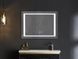 Зеркало Mixxus STYLE MR03-80x60 с Led Touch, Anti-fog, димером, регулятором яркости, часами (MI6005) MI6005 фото 11