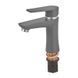 Смеситель для умывальника Plamix Oscar-001 Graphite (без подвода) (Цвет графит) (PM6097) PM6097 фото 6