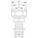 Євроконус Koer KR.1152 - 3/4&rdquo;x16 (KR3182) KR3182 фото 2