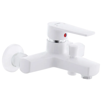 Змішувач для ванни PLAMIX Leo-009 White (без шланга і лійки) (PM0555) PM0555 фото