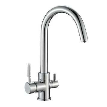 Кухонний змішувач на дві води Mixxus Premium Mafin 021 (MI5930) MI5930 фото